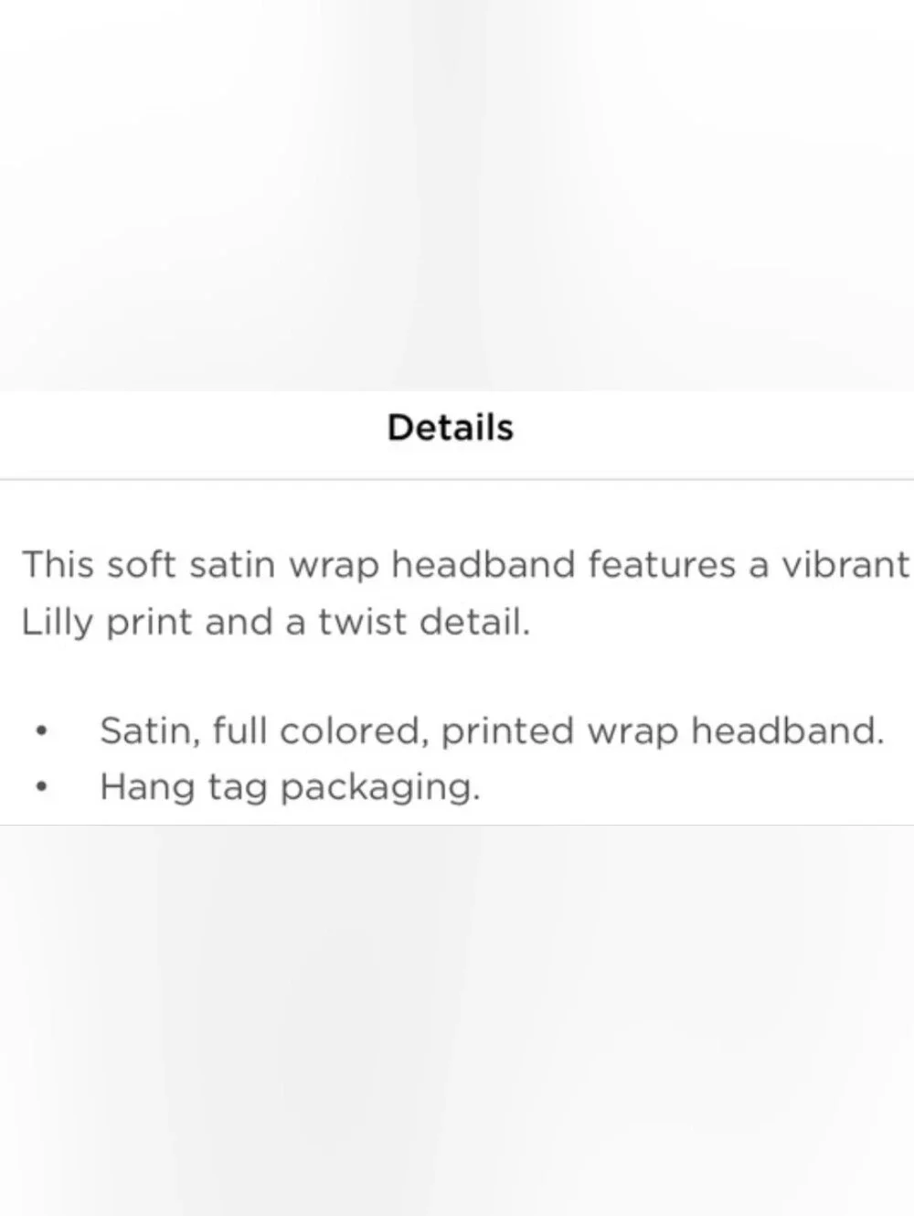 Lilly Pulitzer Twist Wrap Headband Chick Magnet - Picture 2 of 5